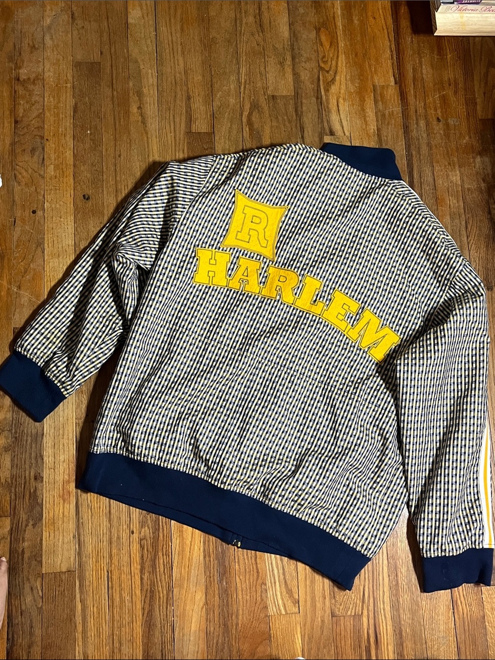 RARE 2006 Nike Harlem rens jacket celebrating legacy of black fives basketball